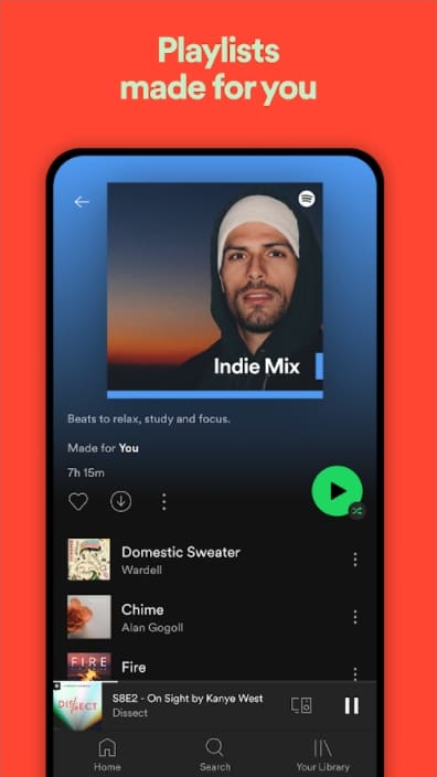 Spotify Apk + MOD v8.8.96.364 (Premium Desbloqueado)