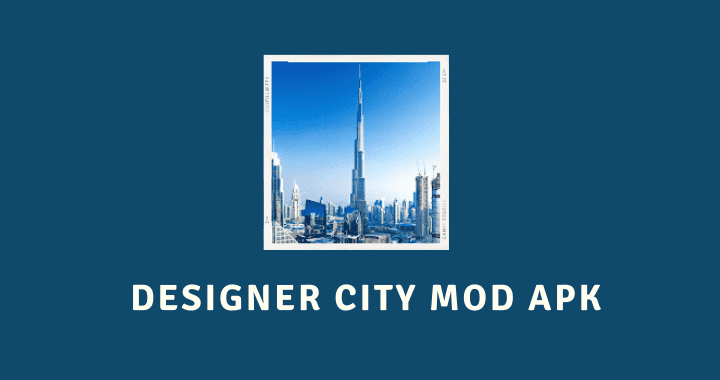 Designer City Mod Apk Poster