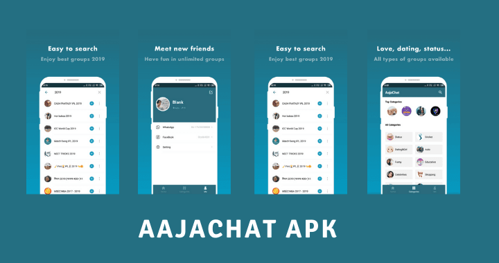 Aajachat screenshots