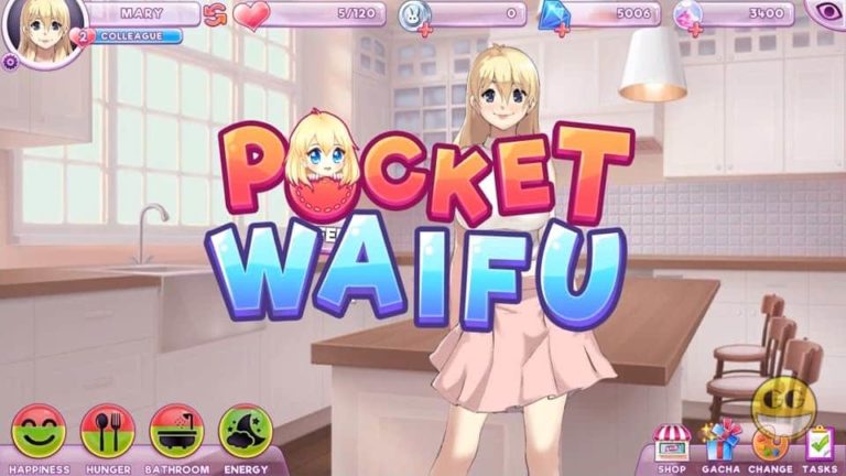 Pocket Waifu MOD APK Hack (Unlimited coins, cheat) 1