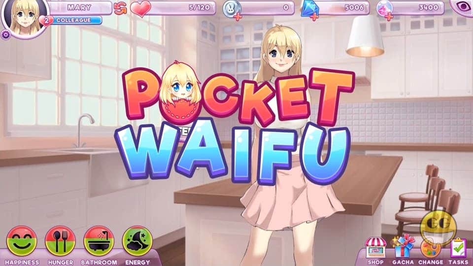 Pocket Waifu Poster