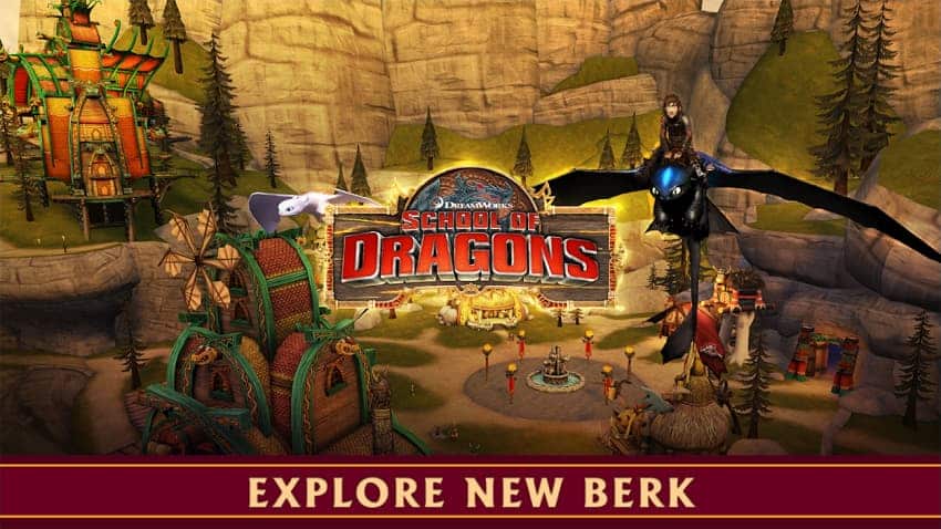 school of dragons mod apk