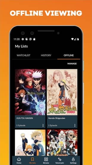 Crunchyroll Premium Mod Apk