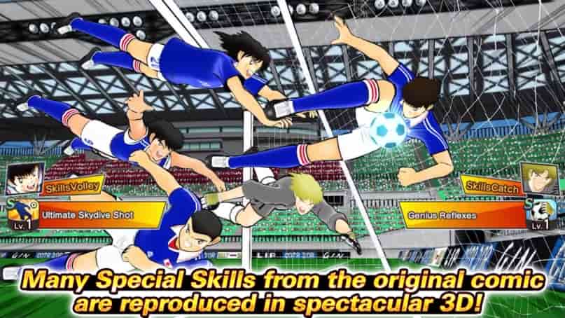 Captain Tsubasa Dream Team Unlimited Stamia
