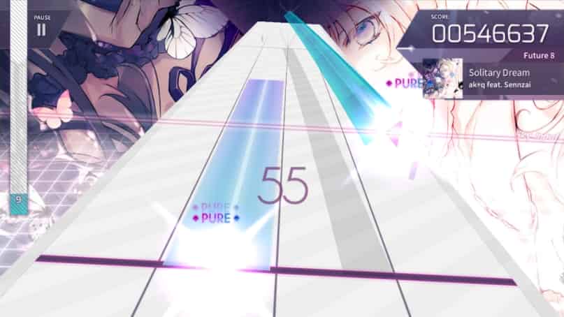 Arcaea Rhythm Game
