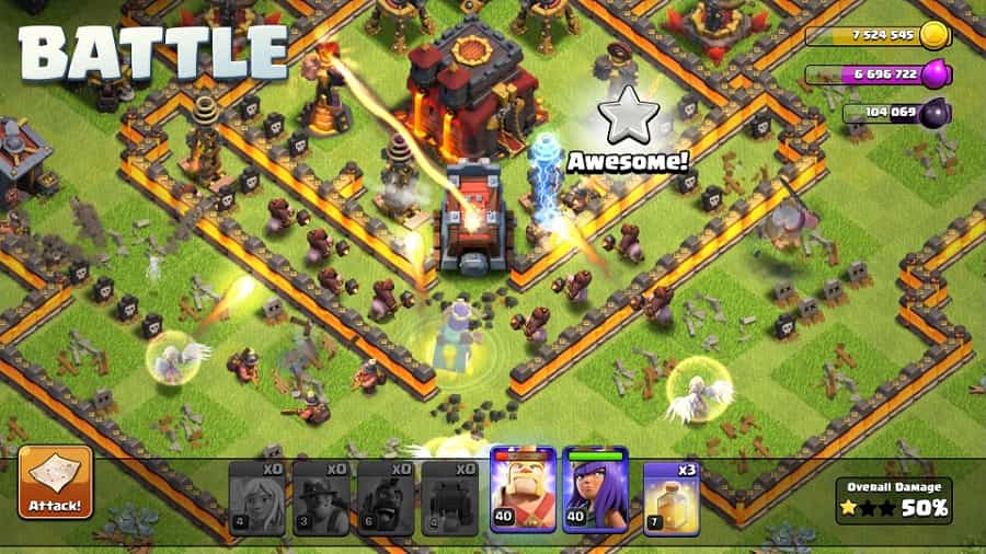 clash of clans private server unlimited troops