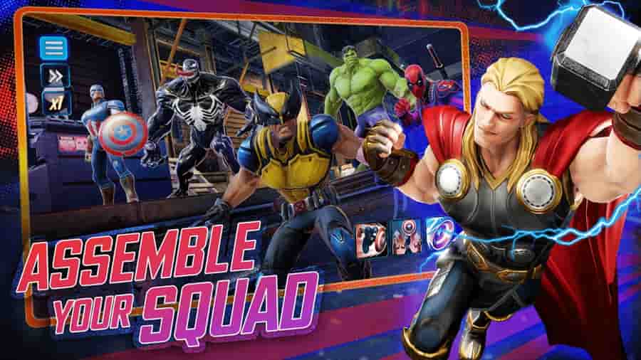 Marvel Strike Force Mod Apk God Mode