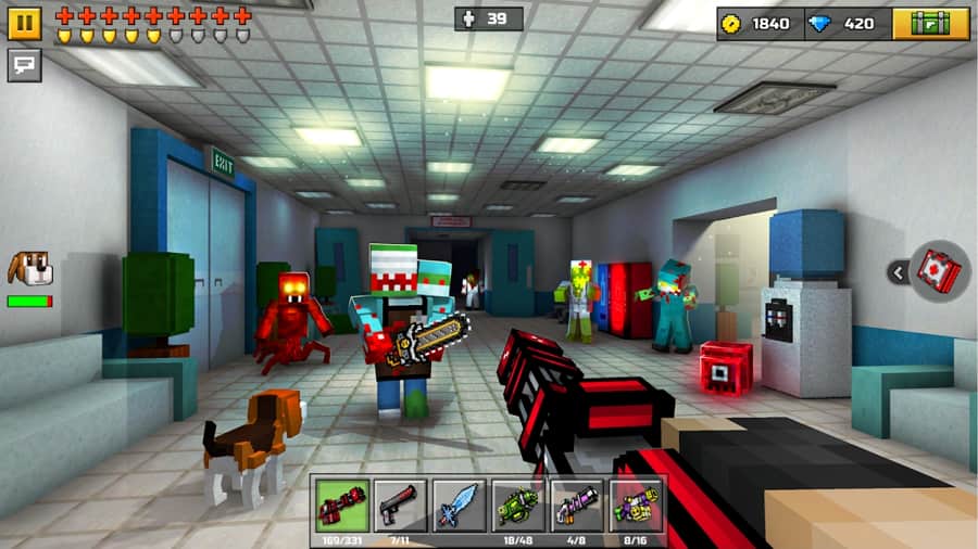 Pixel Gun 3D MOD APK Free Shopping