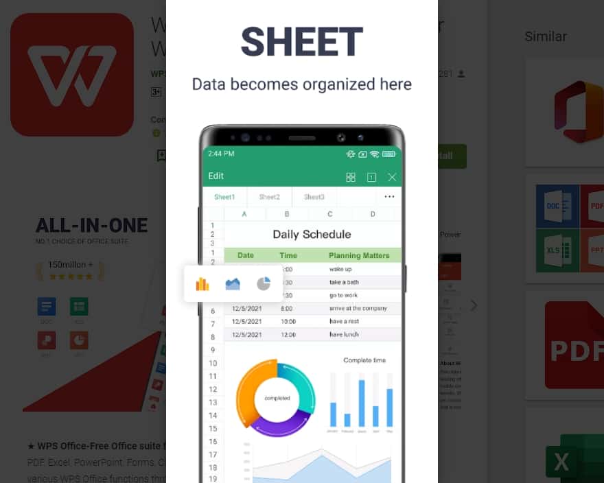 WPS Office MOD APK v18.4 (PRO/Premium Unlocked)