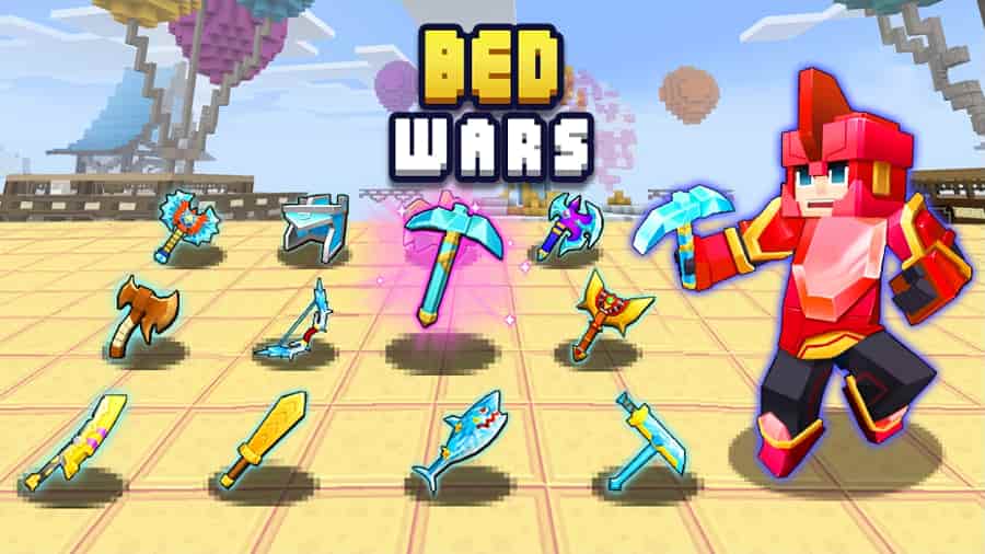Bed Wars MOD APK Unlimited Gcubes and keys
