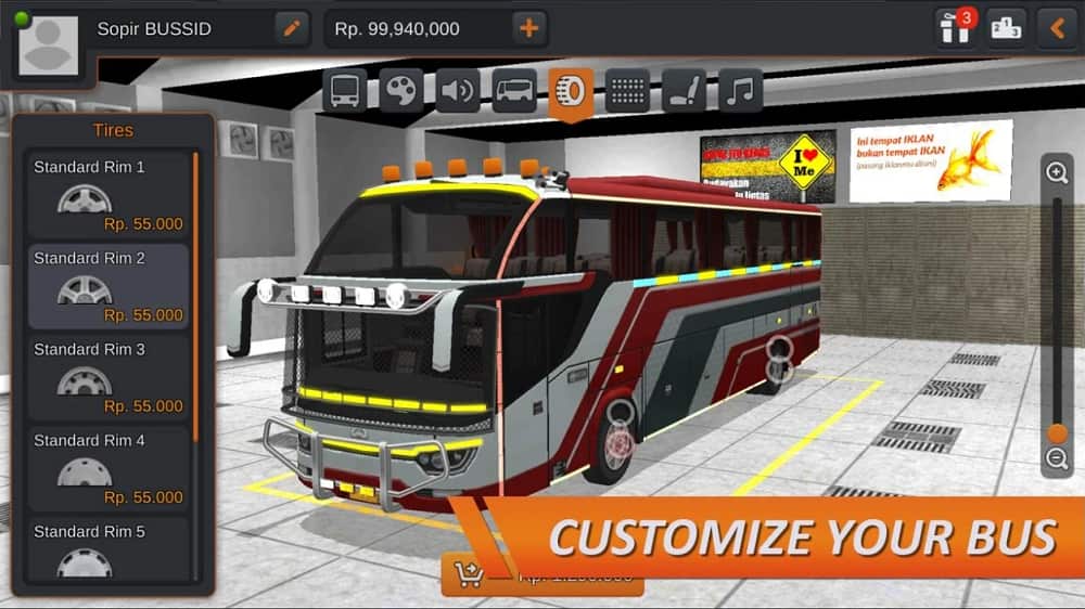 Bus Simulator Indonesia MOD APK All Unlocked