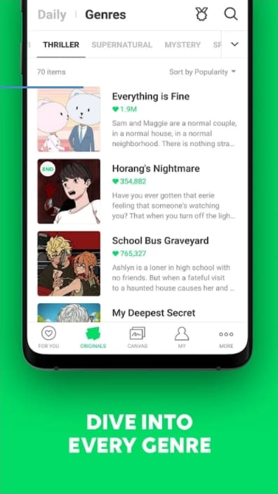 Download Webtoon Premium MOD APK