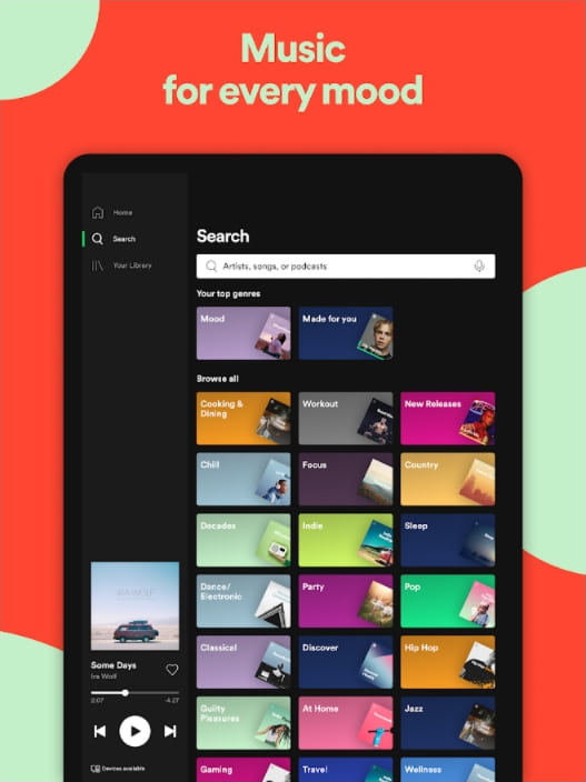 Spotify Apk + MOD v8.8.96.364 (Premium Desbloqueado)