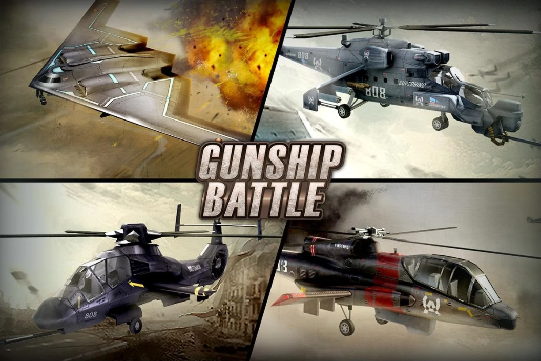 Gunship Battle Helicopter 3D MOD APK