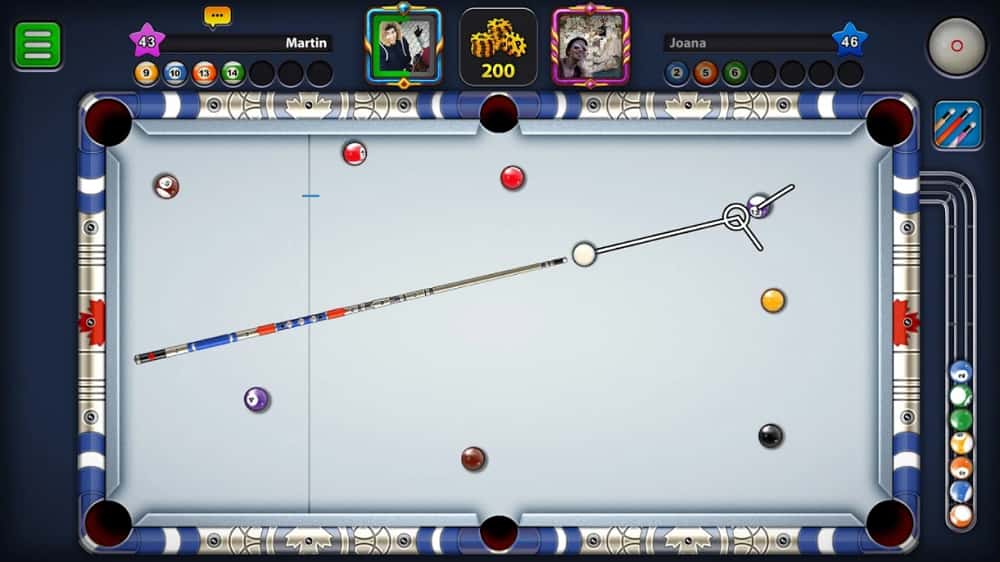 8 Ball Pool MOD APK Long Line