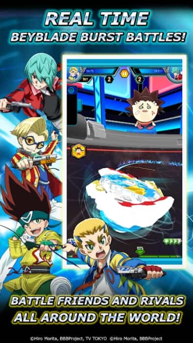 Beyblade Burst Rivals MOD APK Unlimited Gems