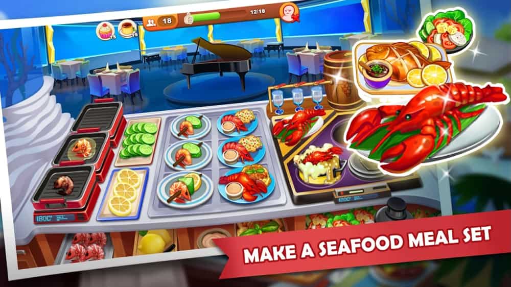 Cooking Madness MOD APK Unlimited Gems