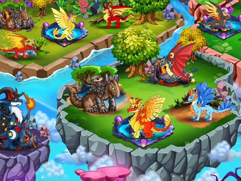 DRAGON VILLAGE MOD APK Unlimited Gems