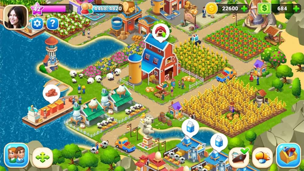 Farm City Farming & City Building MOD APK