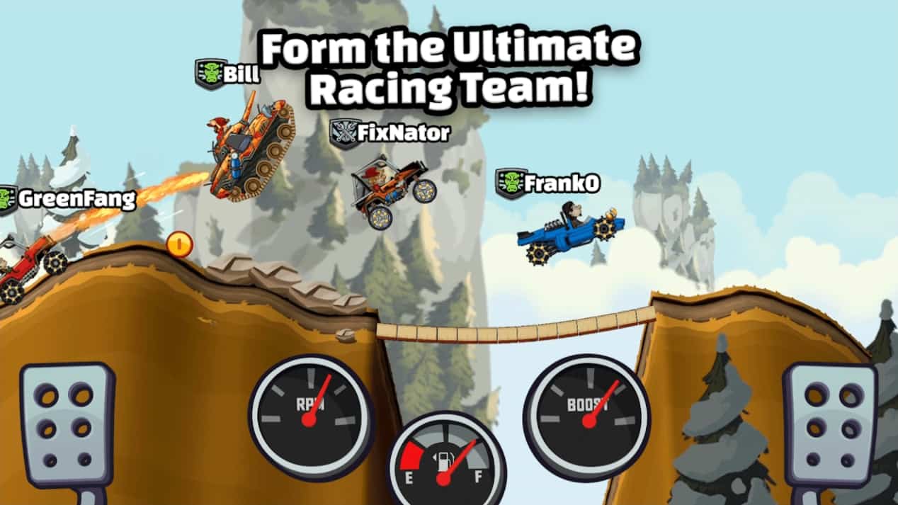 Hill Climb Racing v1.54.1 Mod Menu V2 (Unlimited Coins,Gems,Paints