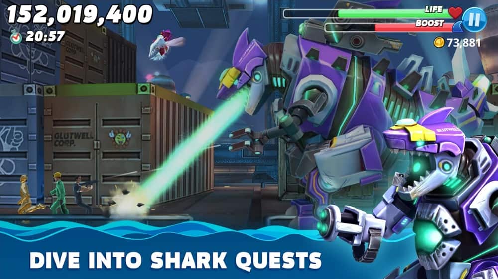 Hungry Shark World MOD APK Unlimited Pearls