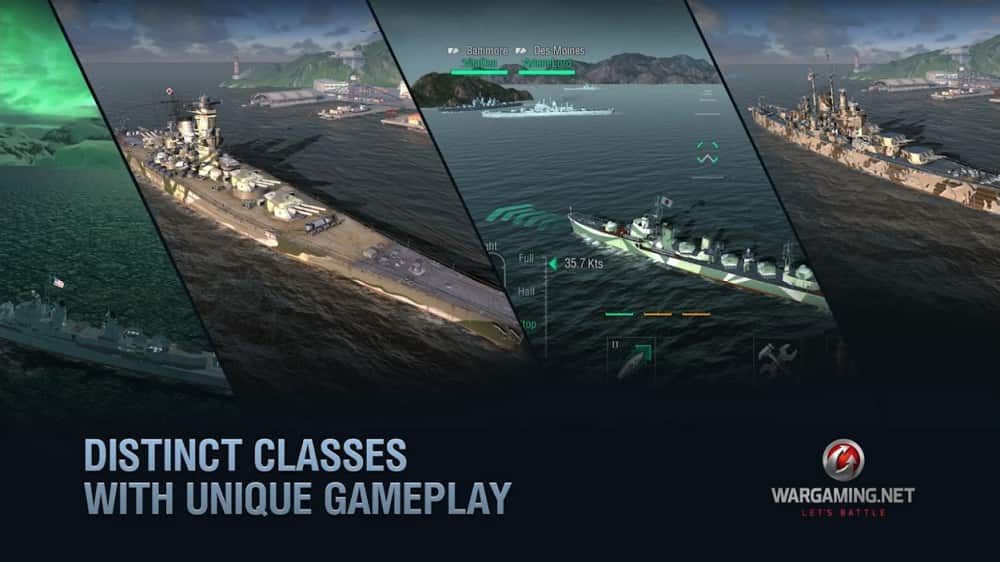 World of Warships Blitz MOD APK All Ships Unlocked