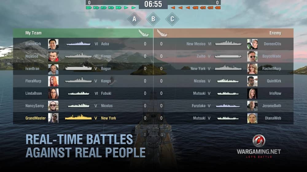 World of Warships Blitz MOD APK Unlimited Everything