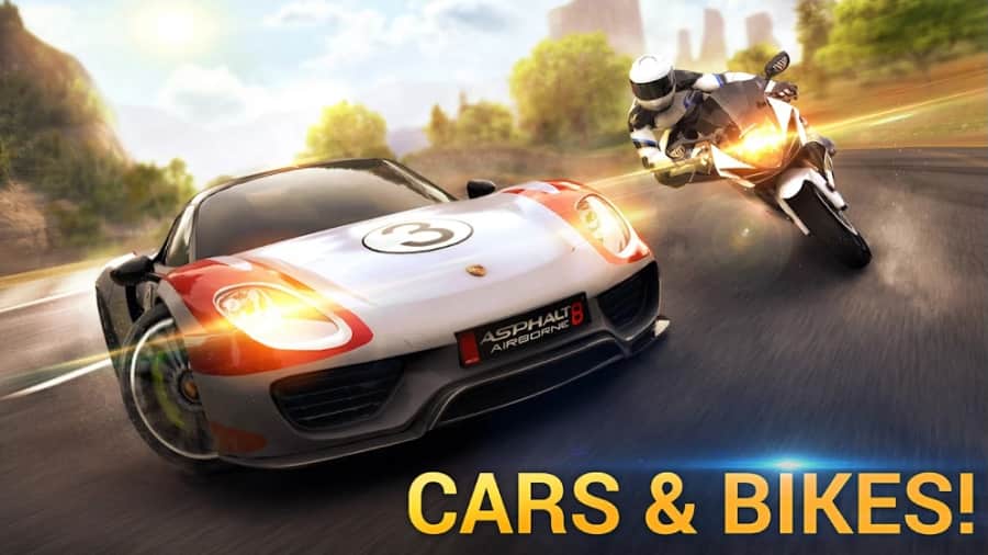 Asphalt 8 MOD APK Unlock All Cars 
