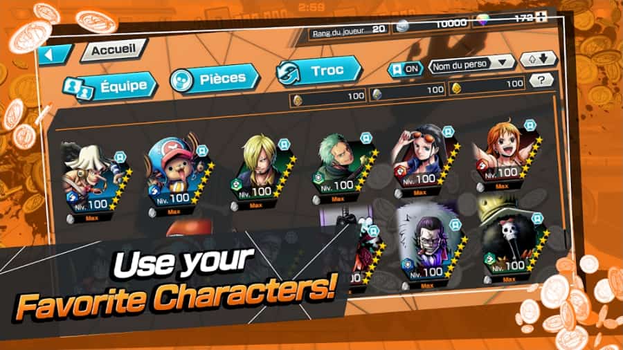 One Piece Bounty Rush MOD APK Unlock All Characters
