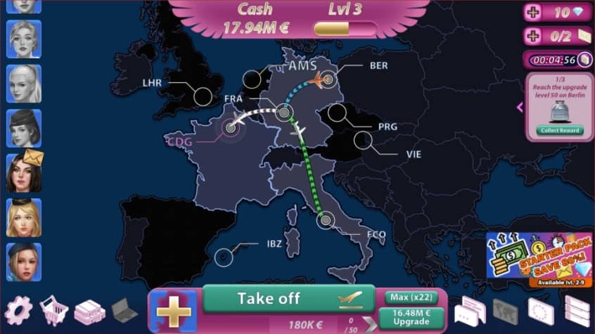 Sexy Airlines Mod Apk 22135 Unlimited Moneyunlocked Skinsdollars 