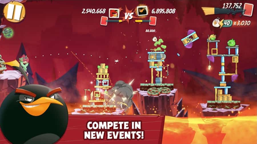 Angry Birds 2 MOD APK All Levels Unlocked
