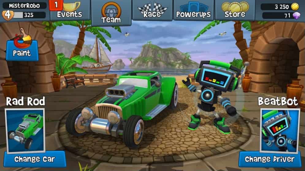 Beach Buggy Racing 2 MOD APK Unlimited Everything
