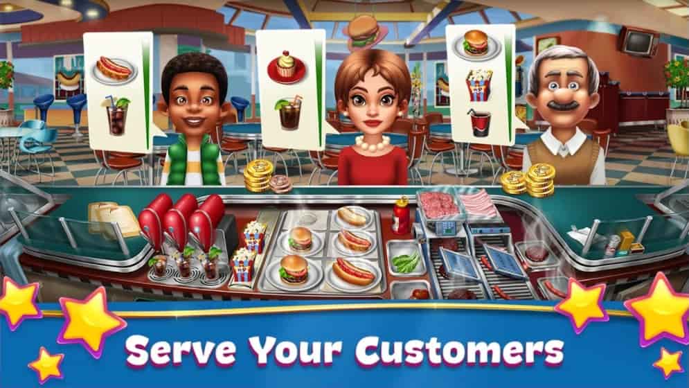 Cooking Fever MOD APK Unlock All Level
