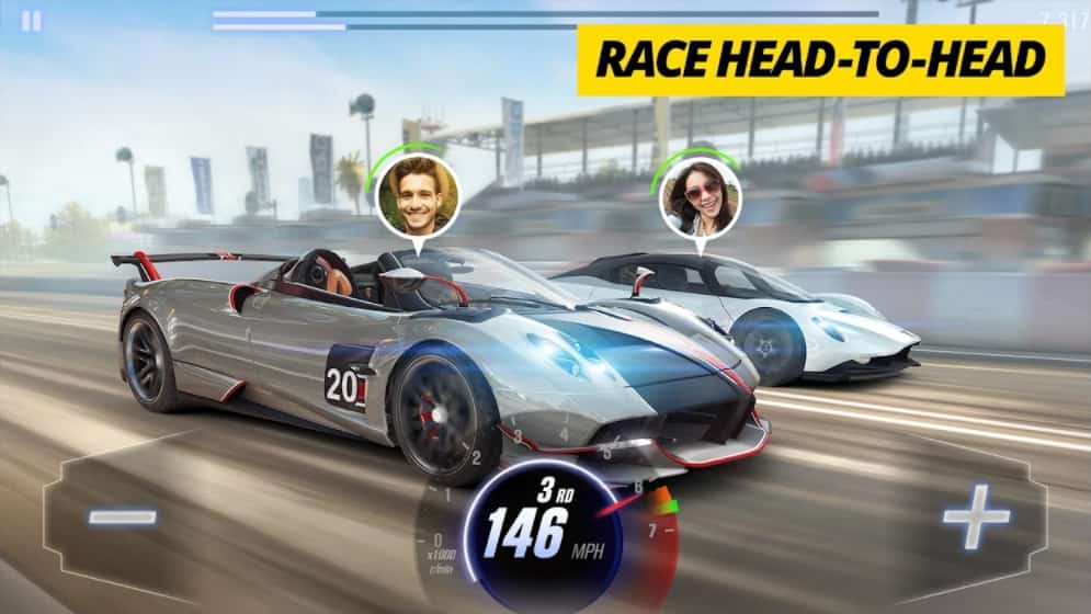 CSR Racing 2 MOD APK Unlimited Money And Gold 

