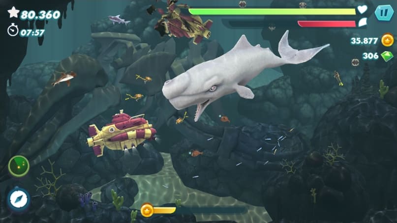 Hungry Shark World Mod APK 5.3.0 (Money, God Mode, Unlocked) Download