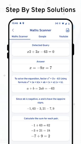 Math Scanner App
