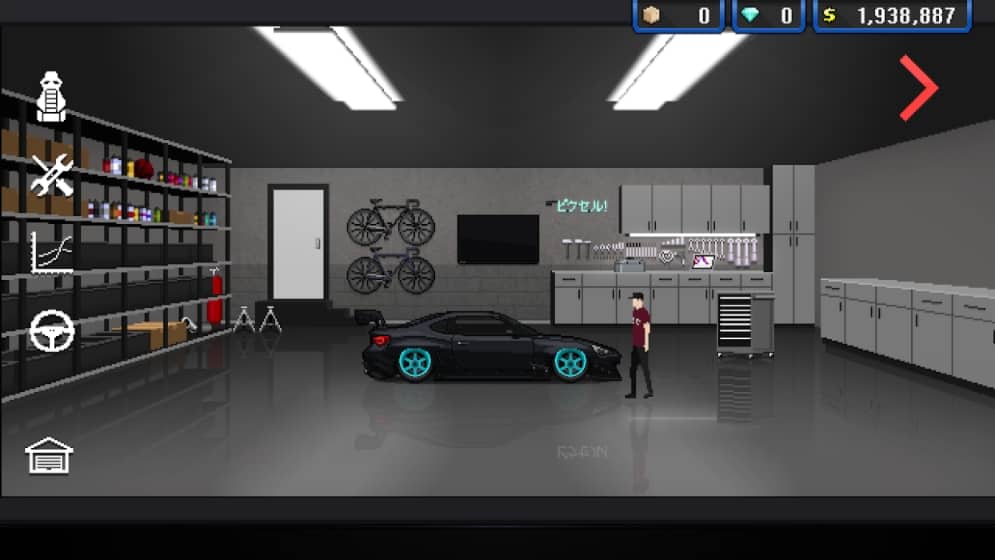 Pixel Car Racer MOD APK Unlimited Money
