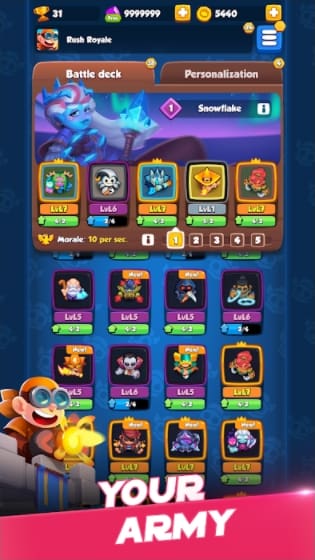 Rush Royale MOD APK Free Shopping
