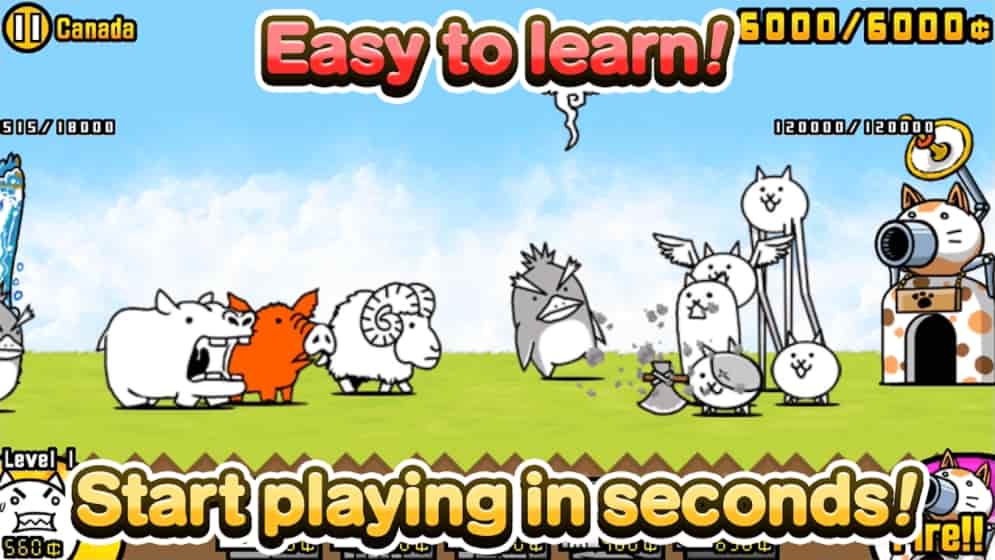 The Battle Cats MOD APK  Unlimited Money
