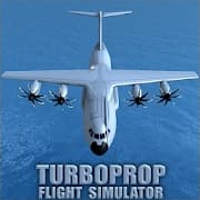 Turboprop Flight Simulator 3D MOD APK (Unlimited Money) 1.29