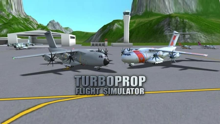 Turboprop Flight Simulator 3D MOD APK
