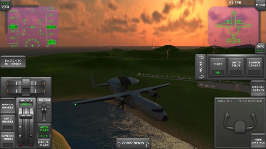 Turboprop Turboprop Flight Simulator 3D MOD APK All Unlocked
