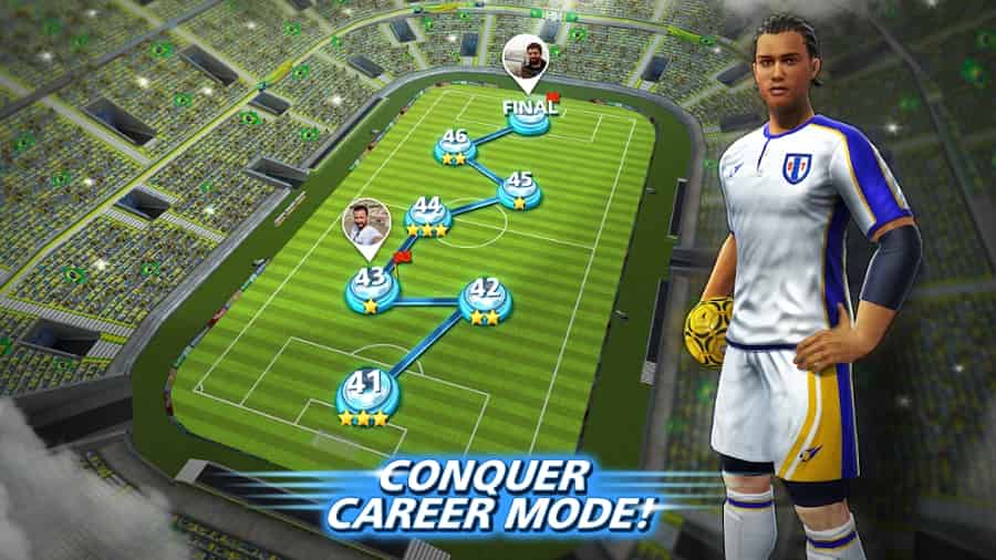 Football Strike MOD APK Always Goal
