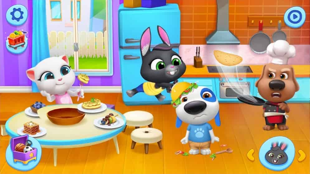 My Talking Tom Friends MOD APK Unlocked All Characters
