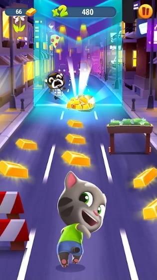 Talking Tom Gold Run MOD APK Unlimited Diamond