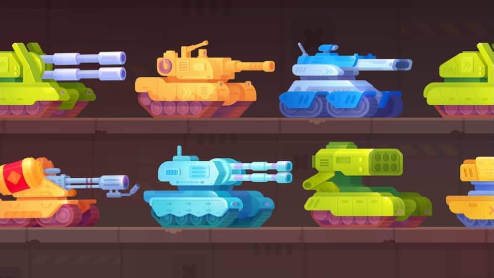 Tank Stars MOD APK Unlock All Tanks
