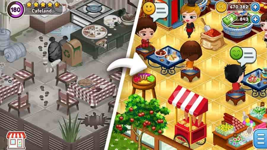 Cafeland World Kitchen MOD APK Latest Version
