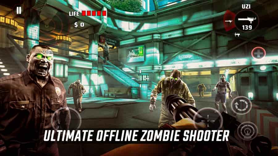 Dead Trigger MOD APK Unlimited Money And Gold