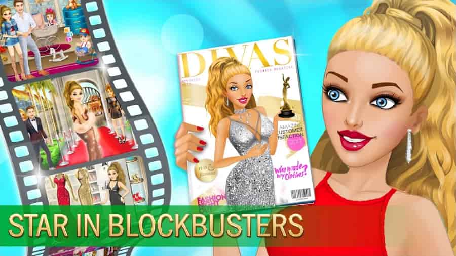 Hollywood Story Fashion Star MOD APK Unlimited Everything
