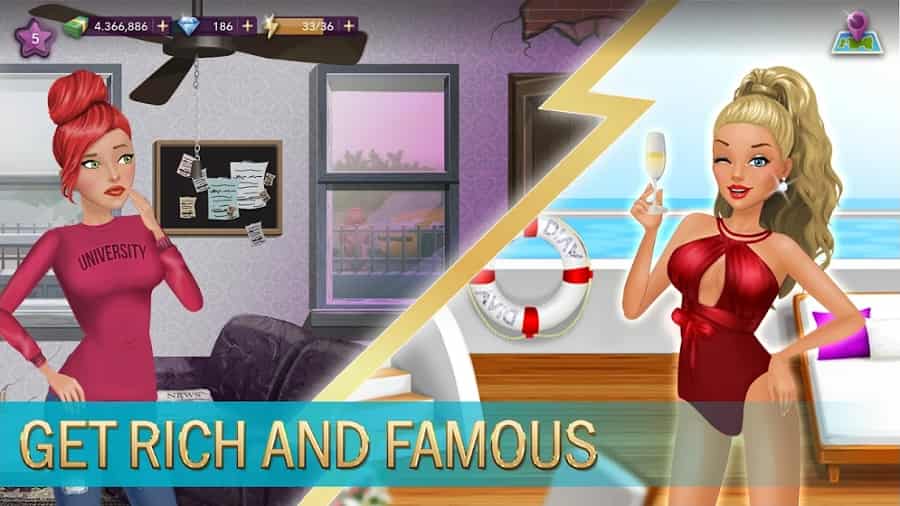 Hollywood Story Fashion Star MOD APK Unlimited Money
